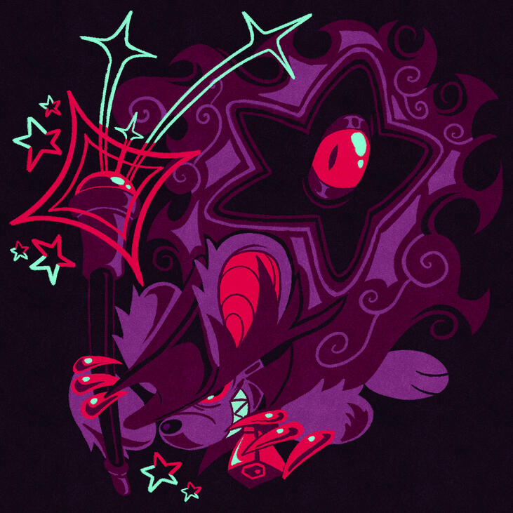 Dark Daroach and Dark Nebula T-shirt Design